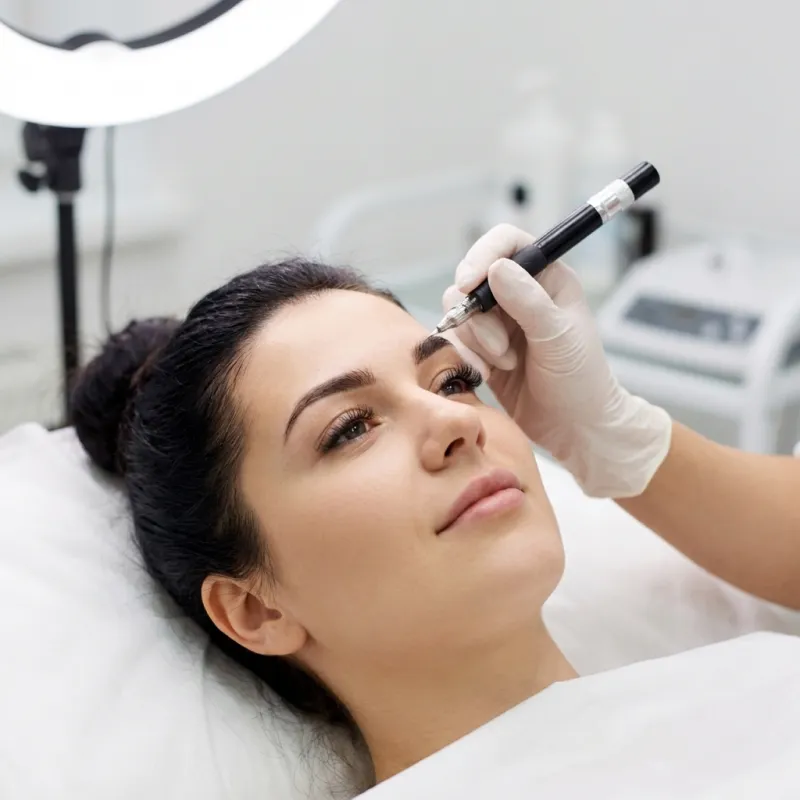 Micropigmentação de sobrancelhas e lábios